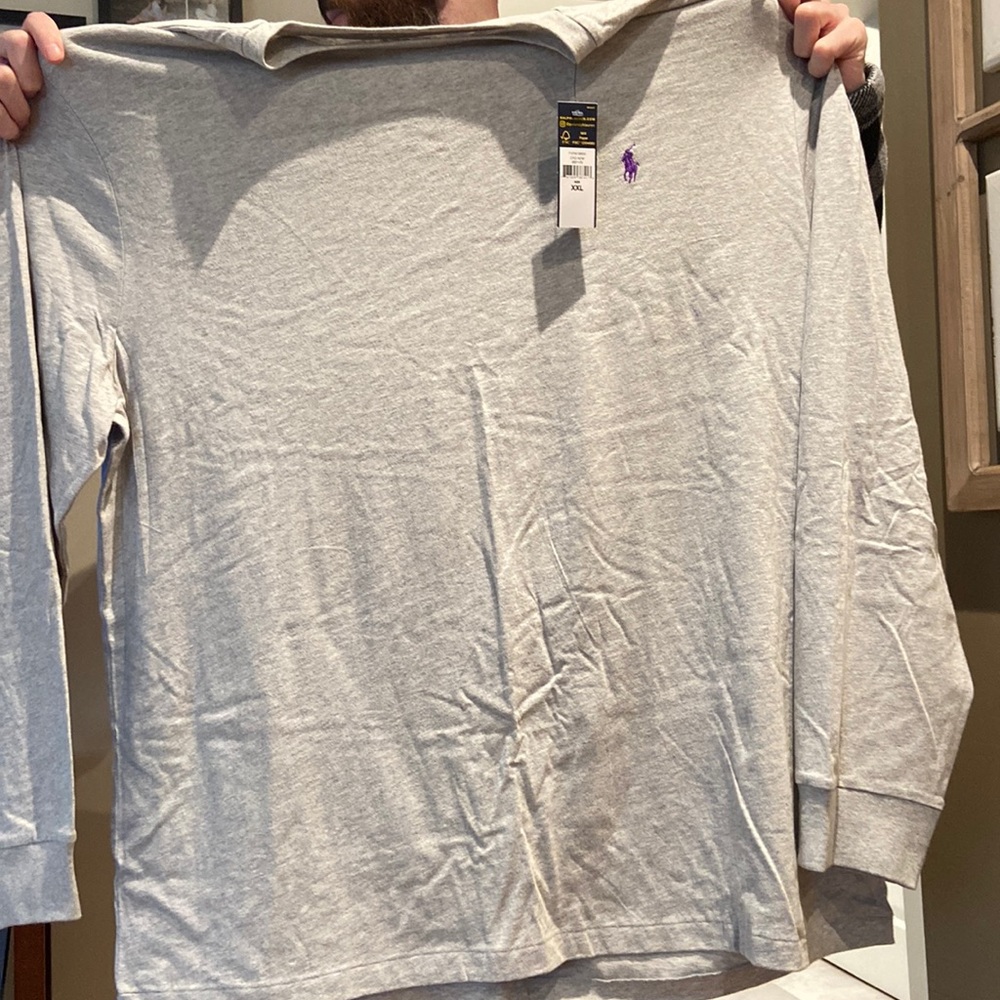 3 long sleeve polo tees
